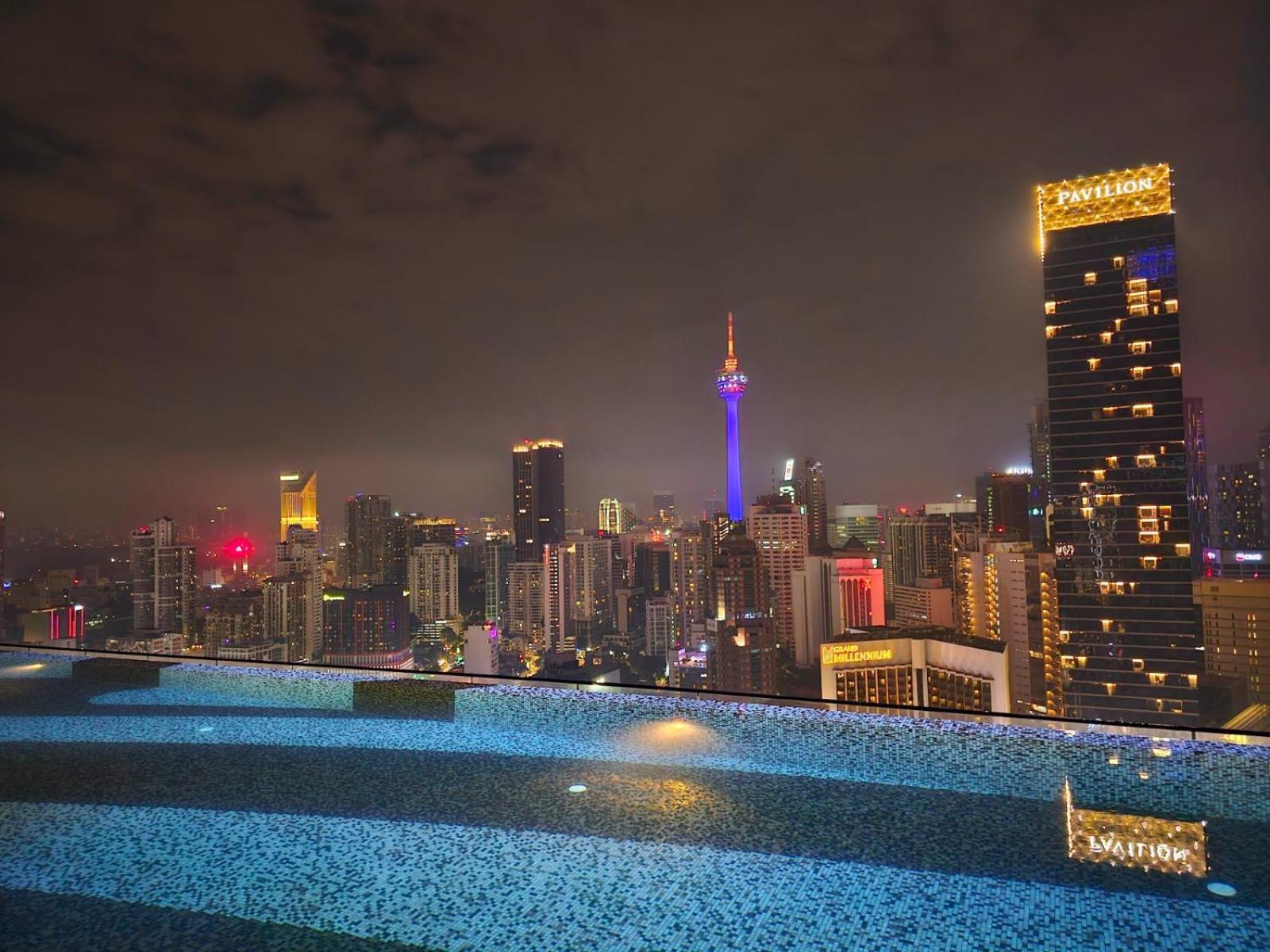 1 Min To Pavilion Bukit Bintang Luna Suites Kuala Lumpur Exterior foto